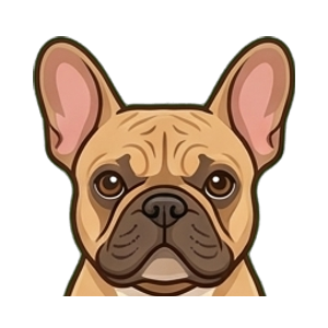 Illustration of a French Bulldog