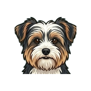 Illustration of a Morkie