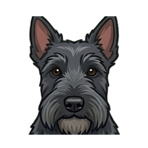 Illustration of a Scottish Terrier