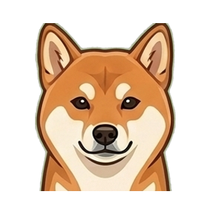 Illustration of a Shiba Inu