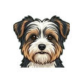 Morkie illustration