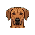 Rhodesian Ridgeback illustration